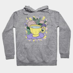 Flowers and Tea Time Hoodie